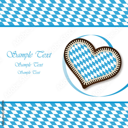 Vektor: Card Bavaria Card Bavaria