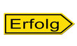 Schild Pfeil Erfolg