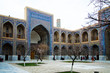 Ulugh Beg Madrassah in Registan Ensemble in Samarkand