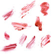 red smudge and smear