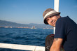 Man sailing