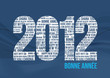 Bonne Année 2012 - Bleu Bonne Année 2012 - Bleu