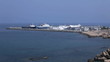 View on harbor from Kyrenia Castle (16th c.), North Cyprus