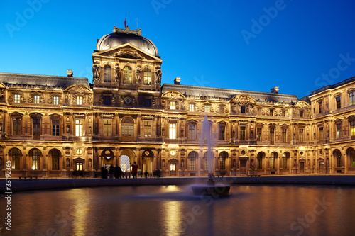 Photo: Cour carree of Louvre Cour carree of Louvre