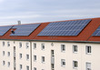 Solaranlage auf dem Wohnhaus