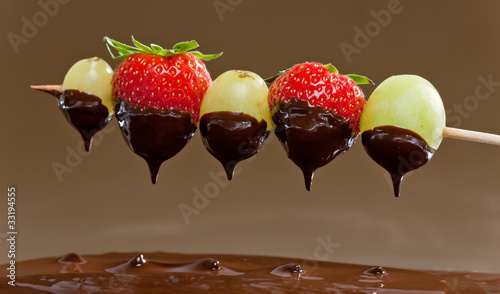 Foto: chocolate fondue chocolate fondue