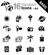 Basic - Vacation icons