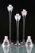 Glass candlesticks Glass candlesticks