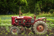 old tractor