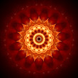 Mandala goldbraun II