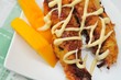Closeup of vegetarian snack