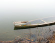 ����: Sunken boat in foggy morning � Baharlou #33203570