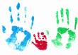 Family hands