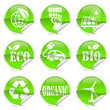 Eco label and sticker