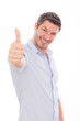 thumb man positive happy winner