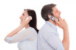 couple phoning