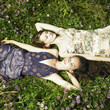 Two romantic girl