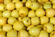 background of golden delicious apples
