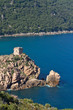 cote et littoral corse (porto en corse du sud)