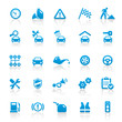 Blue Web Icons Blue Web Icons