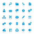 Blue Web Icons