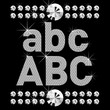 new set of diamond bold letters new set of diamond bold letters