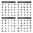 100 Black Web Icons