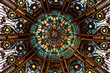 Ceiling of the luxury shopping mall