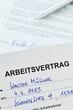 Arbeitsvertrag in deutscher Sprache