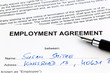 Arbeitsvertrag in englischer Sprache