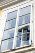Kaputte Fensterscheibe