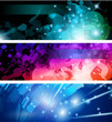 Flow of lights header backgrounds Flow of lights header backgrounds