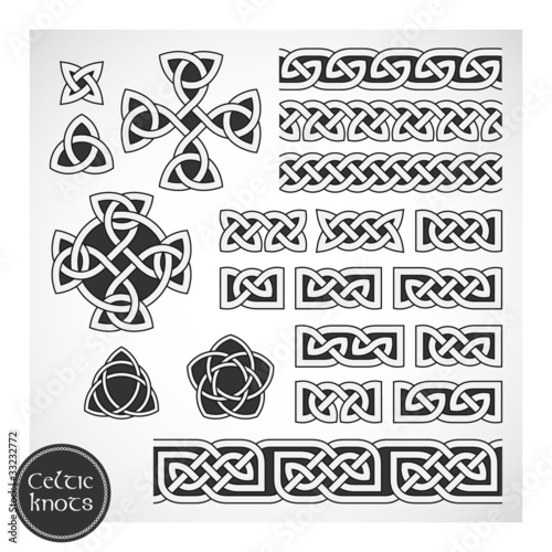 Vector: Celtic knots. Vector illustration. Celtic knots. Vector illustration.