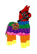 Illustration: Mexican Party Pinata Mexican Party Pinata