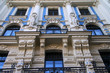 Jugendstil-Fassade in der Altstadt von Riga Jugendstil-Fassade in der Altstadt von Riga