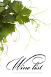 concept wine list design concept wine list design
