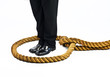 businessman in trap