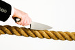 cutting rope