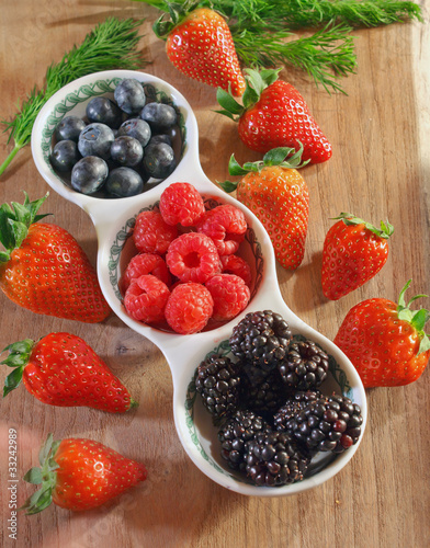 Photo: Mix of soft fruit Mix of soft fruit
