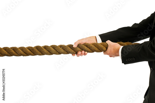 Photo: rope tug rope tug