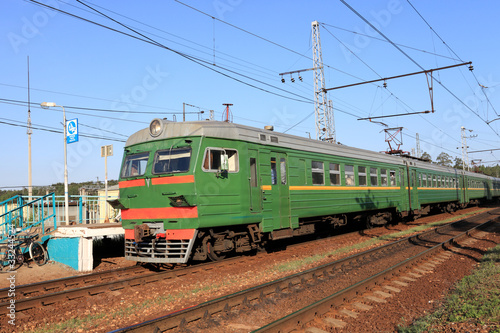 Photo: Suburban train Suburban train