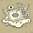 Grunge TV design