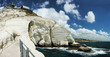 Panorama of Rosh hanikra cape,Israel