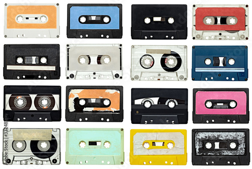 Photo: music audio tape vintage music audio tape vintage