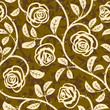 Vector abstract rose flowers seamless repeat pattern background Vector abstract rose flowers seamless repeat pattern background