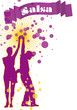 flyer salsa vertival, violet flyer salsa vertival, violet