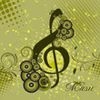 Music grunge background Music grunge background