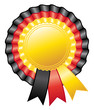 German cockade rosette ribbon.