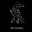 Logo Latin American dance # Vector Logo Latin American dance # Vector
