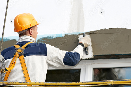 Photo: facade stopping and surfacer works facade stopping and surfacer works